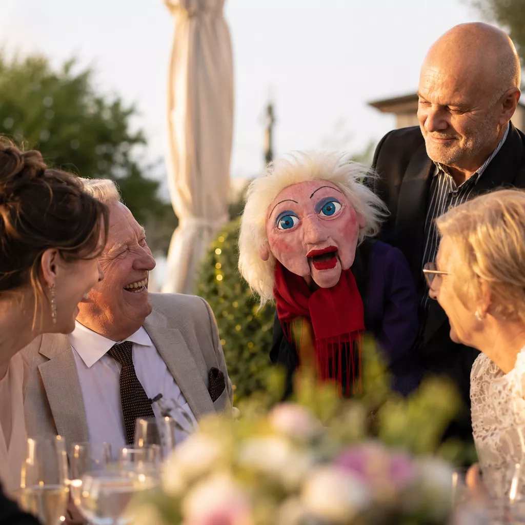 Comedy-Else als Walkact